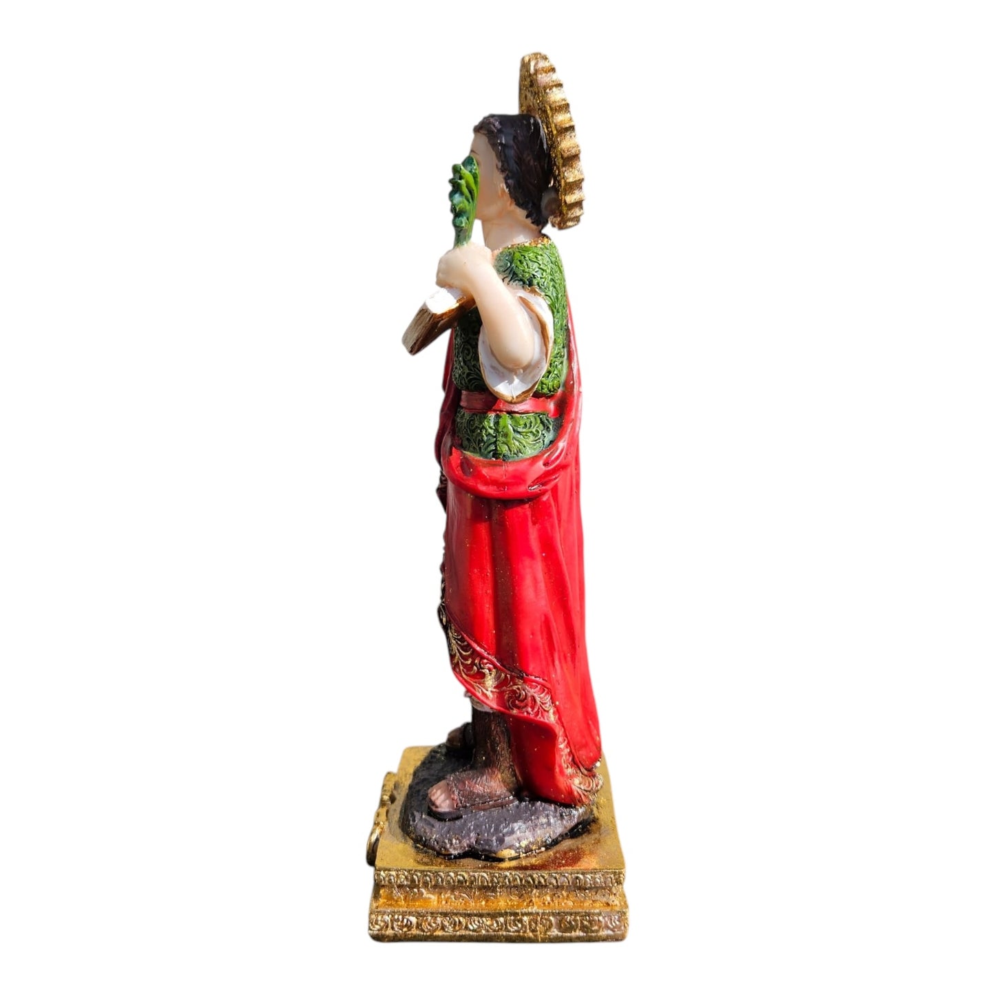 San Pancracio - Saint Pancratius 5" , 8" and 10.5" - Resin Figurine – Religious Statue Figurine