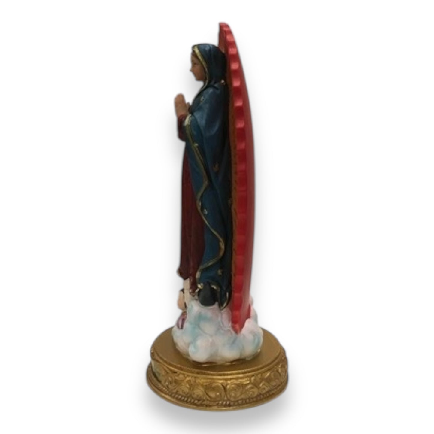 Virgen de Guadalupe - Our Lady of Guadalupe 5" , 8" and 12" - Resin Figurine – Religious Statue Figurine