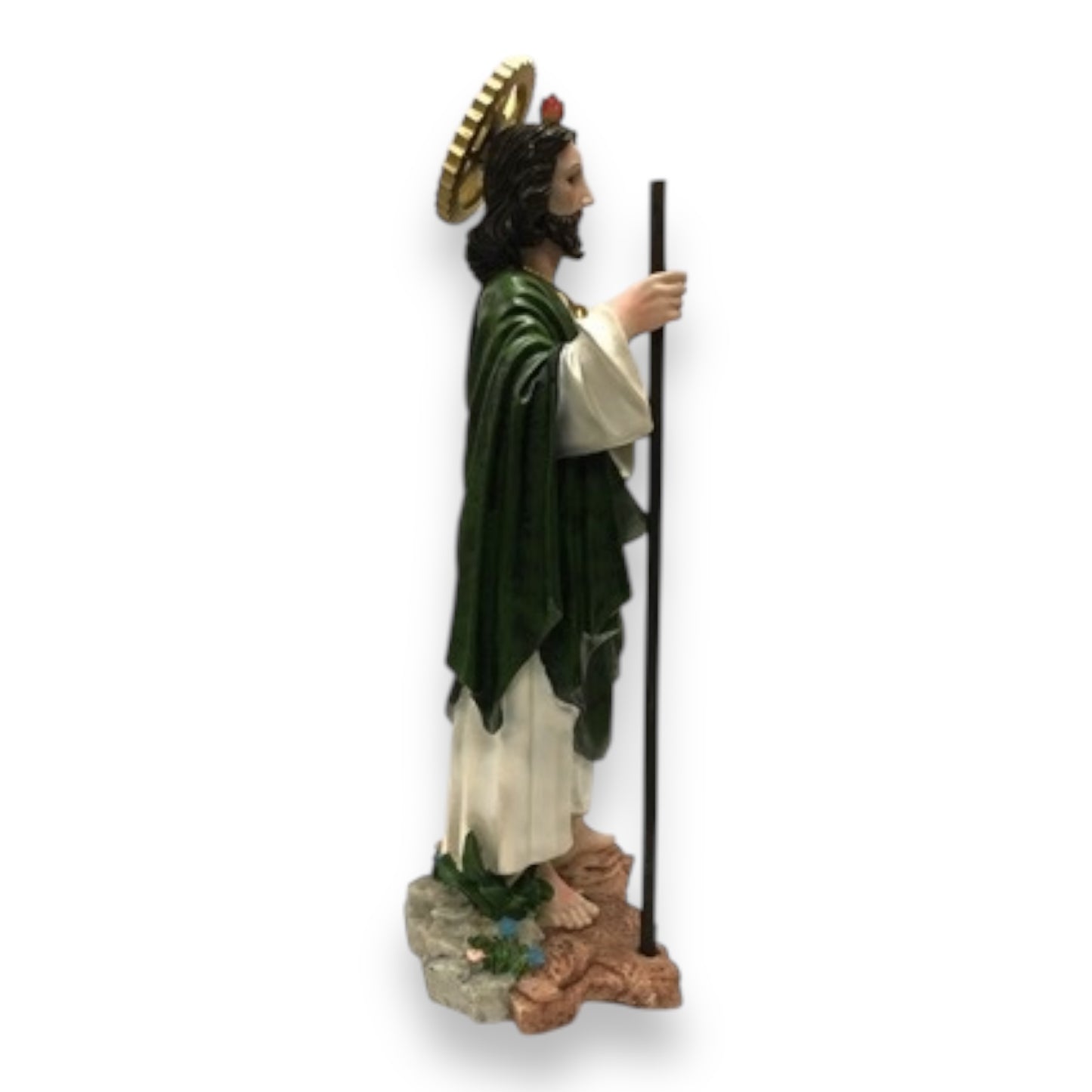 San Judas - Saint Jude Thaddaeus 8" , 12 " and 18" Resin Figurine – Religious Statue Figurine