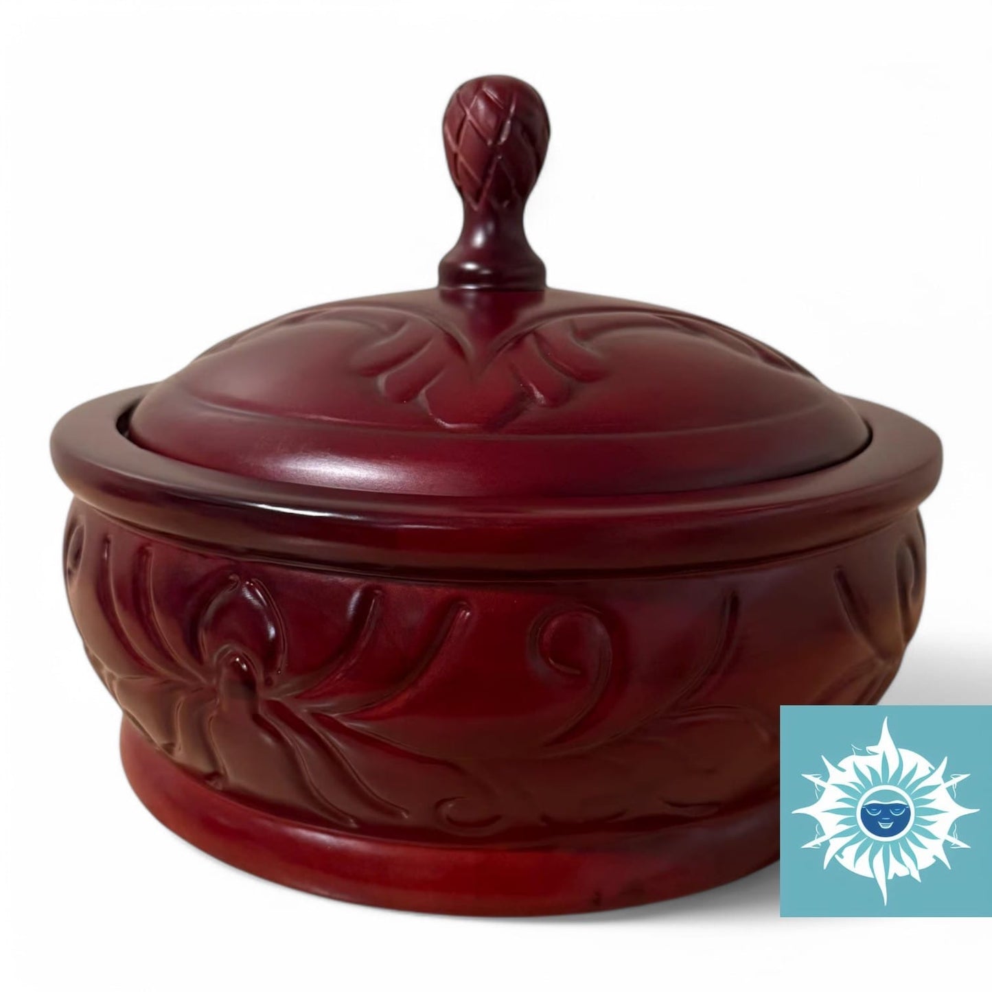 Batea de Orula, Orunmila y Shango, Ifa Wooden Pot for Chango and Orula, Santeria Babalawo