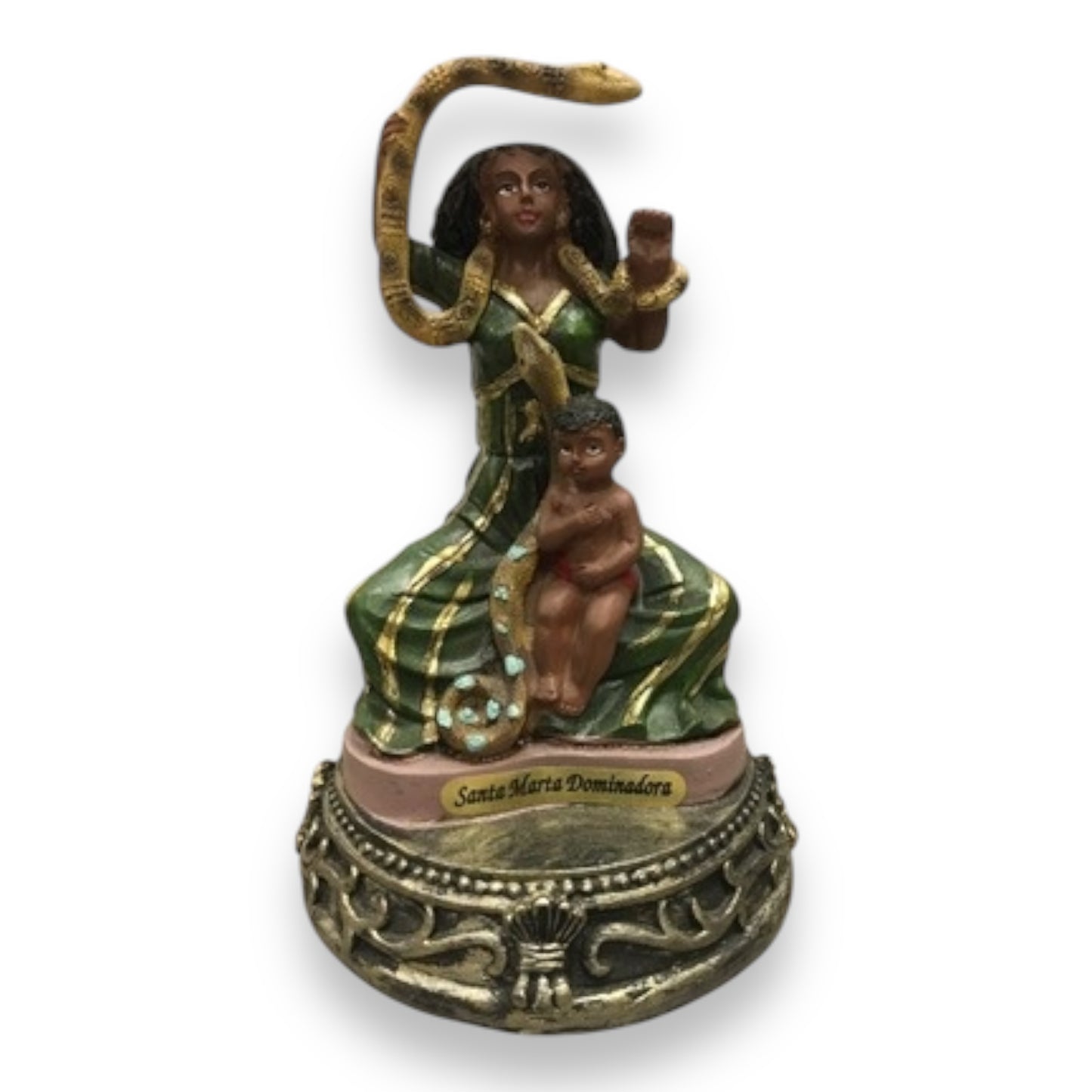 Santa Marta La Dominadora 6" and 8" - Saint Martha Dominator - Religious Statue Figurine