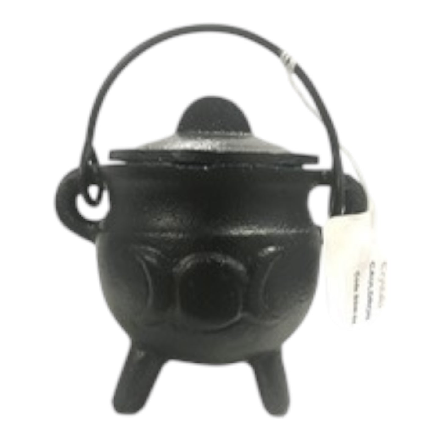 Caldero de Hierro Oggun, Iron Cauldron 7" Inch Ogun - Ifa, Santeria, Authentic Ritual Pot, Big Iron Bowl