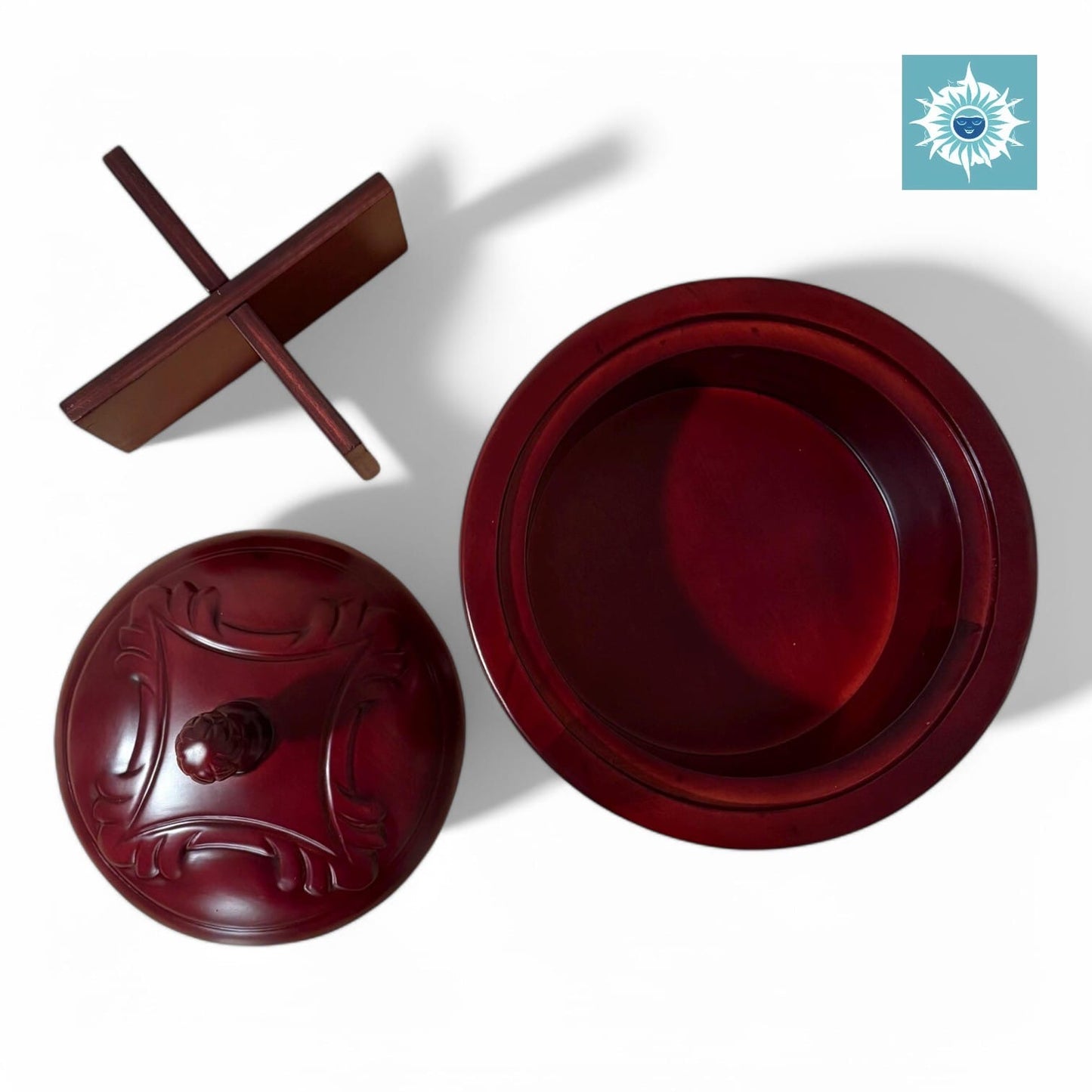 Batea de Orula, Orunmila y Shango, Ifa Wooden Pot for Chango and Orula, Santeria Babalawo