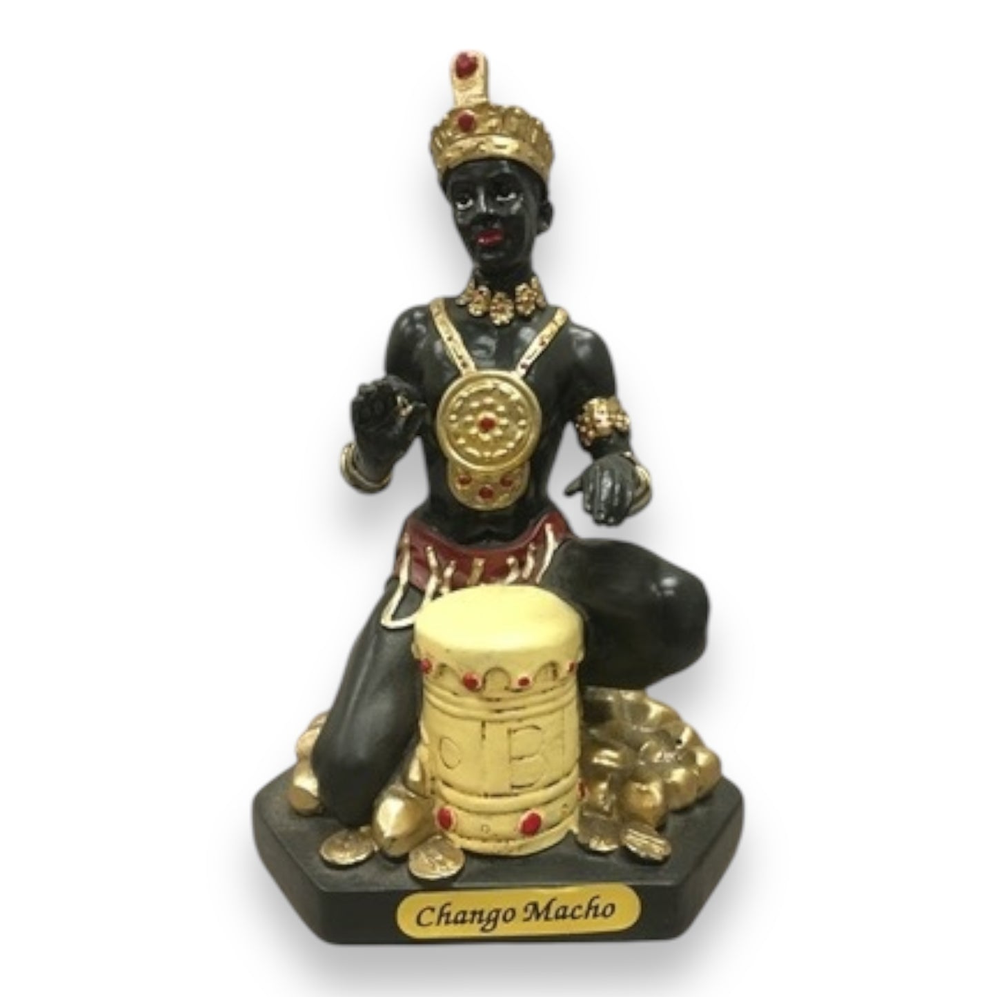 Chango 5" , 8" , 12" and 13.5" - Cuban Religious Statue Figurine