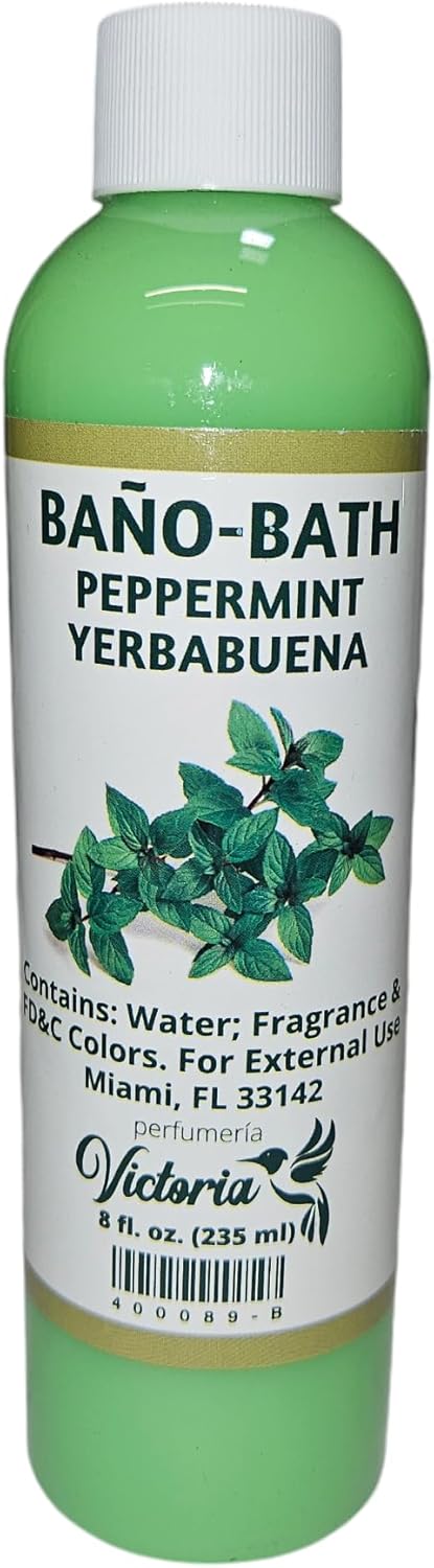 Spiritual Bath Water for Cleansing and Protection - Rose, Ruda, or Holy Water - 8 fl oz - Purifying Spiritual Ritual Use - Energy Cleansing and Healing (Ruda)