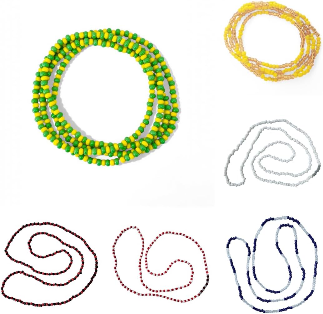 6 Collares Santeria, Orula, Chango, Oshun, Yemaya, Elegua, Obatala Necklaces Religiuos Elekes Ifa