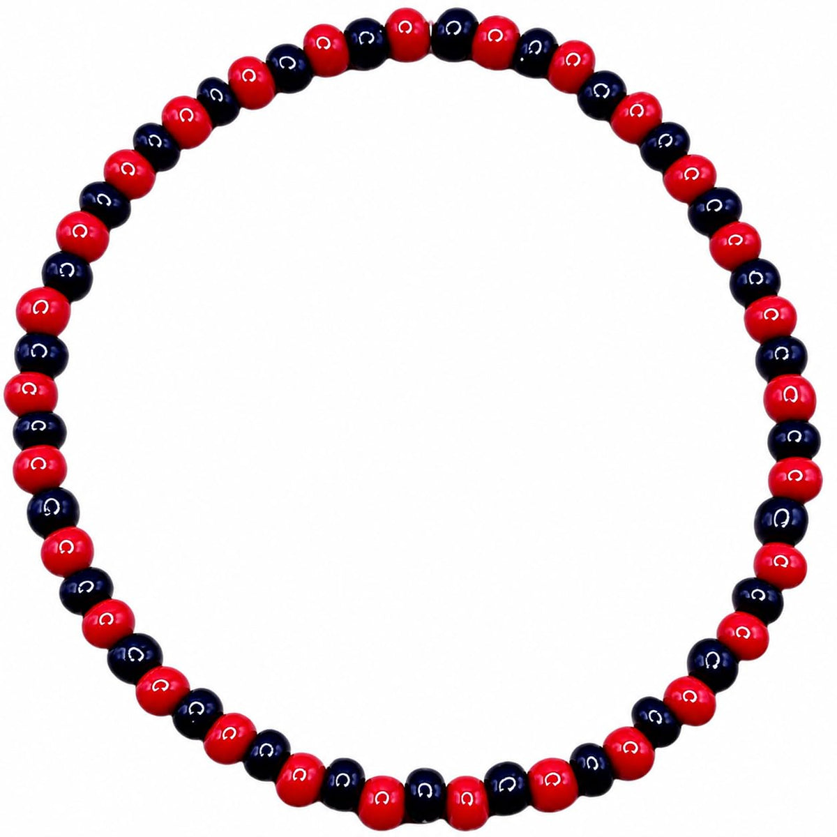 Ilde de Orula Bracelet - Pulsera Pulso de Mano Shango - Santeria, Ifa, Yoruba Elastic Ilde Elegua