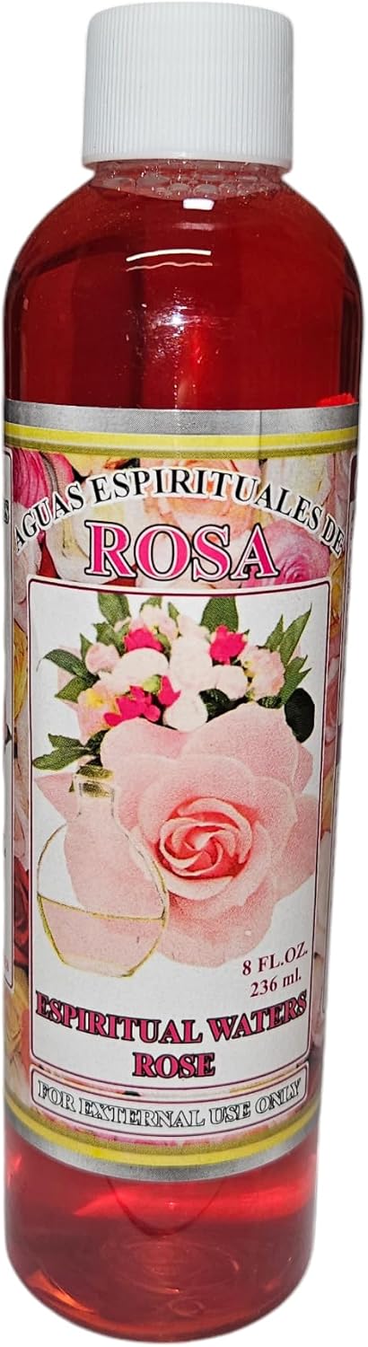 Spiritual Bath Water for Cleansing and Protection - Rose, Ruda, or Holy Water - 8 fl oz - Purifying Spiritual Ritual Use - Energy Cleansing and Healing (Ruda)