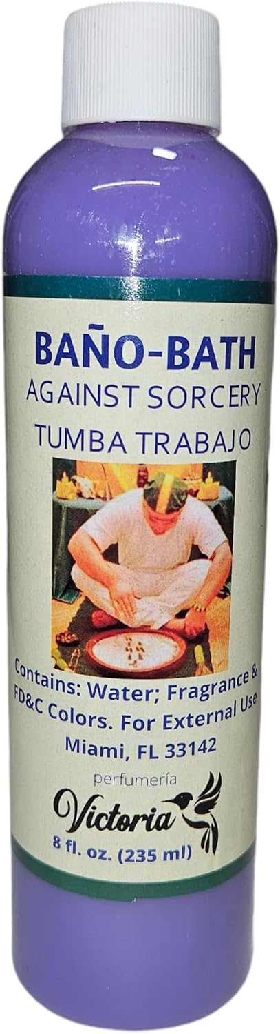 Spiritual Bath Water for Cleansing and Protection - Rose, Ruda, or Holy Water - 8 fl oz - Purifying Spiritual Ritual Use - Energy Cleansing and Healing (Ruda)