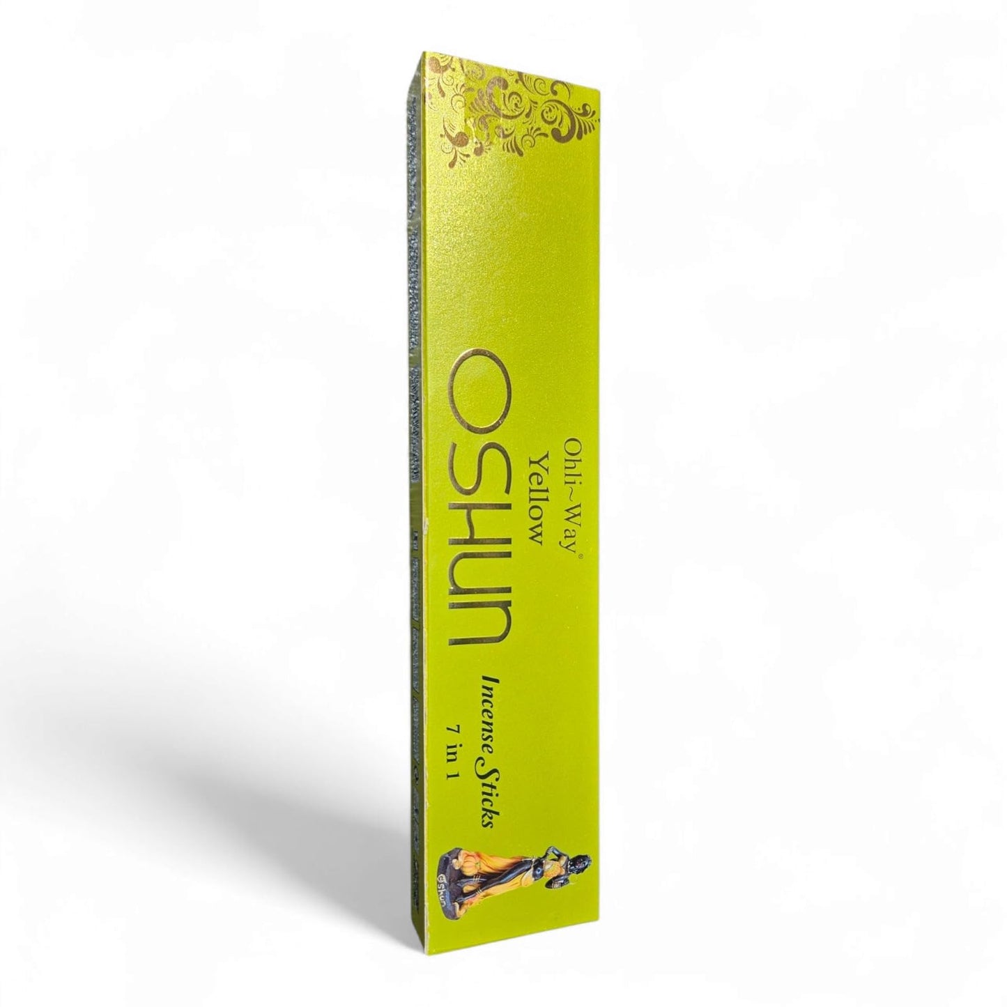 Oshun Yellow Incense Sticks by Ohli-Way – 7-in-1 Spiritual