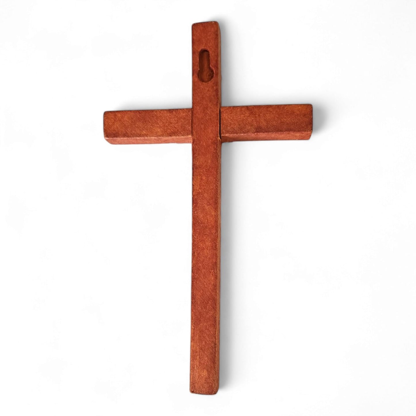 8" Jesus Wall Cross – Wooden Cruz Crucifix with INRI and