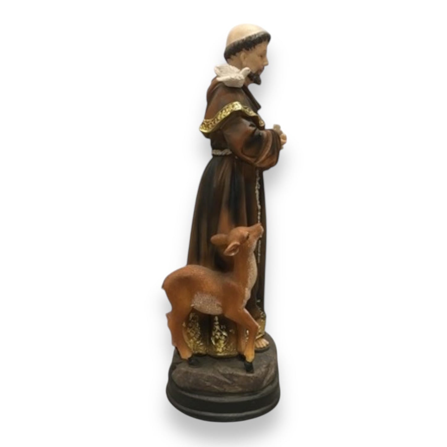 St. Francisco of Assisi 12" Statue Religiuos Figurine