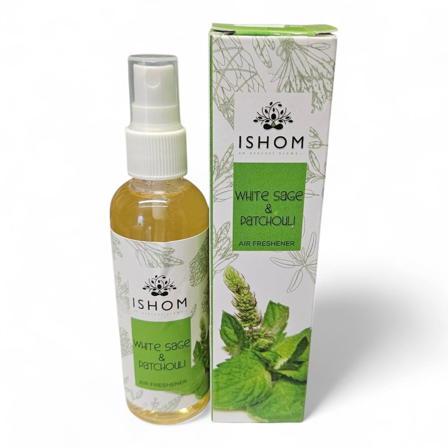 White Sage & Patchouli Smudge Spray – 100 ML Smokeless