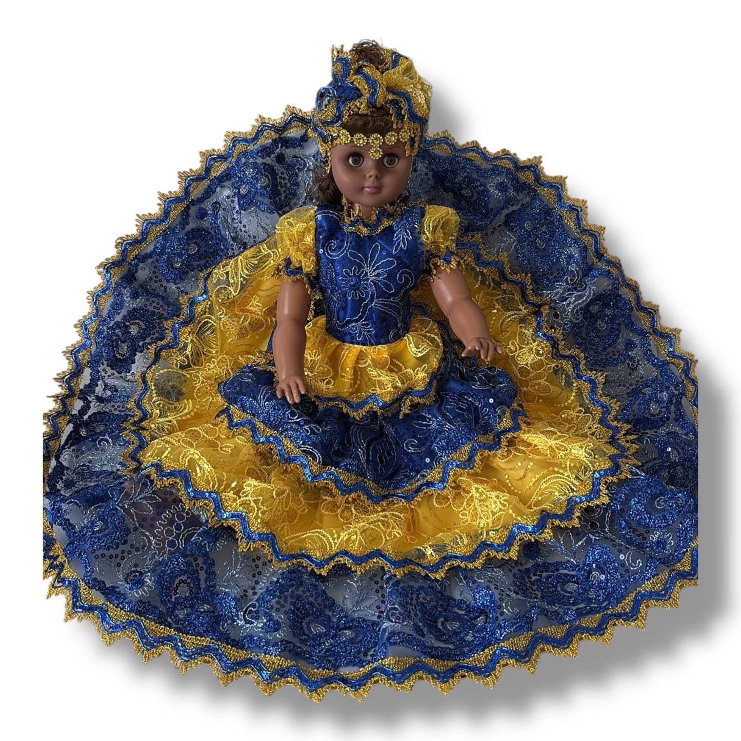Oshun – Yemaya & Ochun Santeria Doll/Muñeca Espiritual Dos