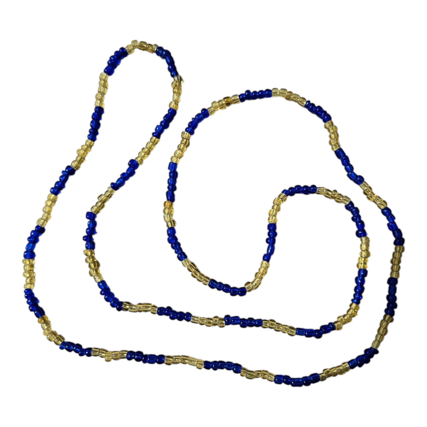Ochosi Collar de Santeria Necklace – Handmade Blue &