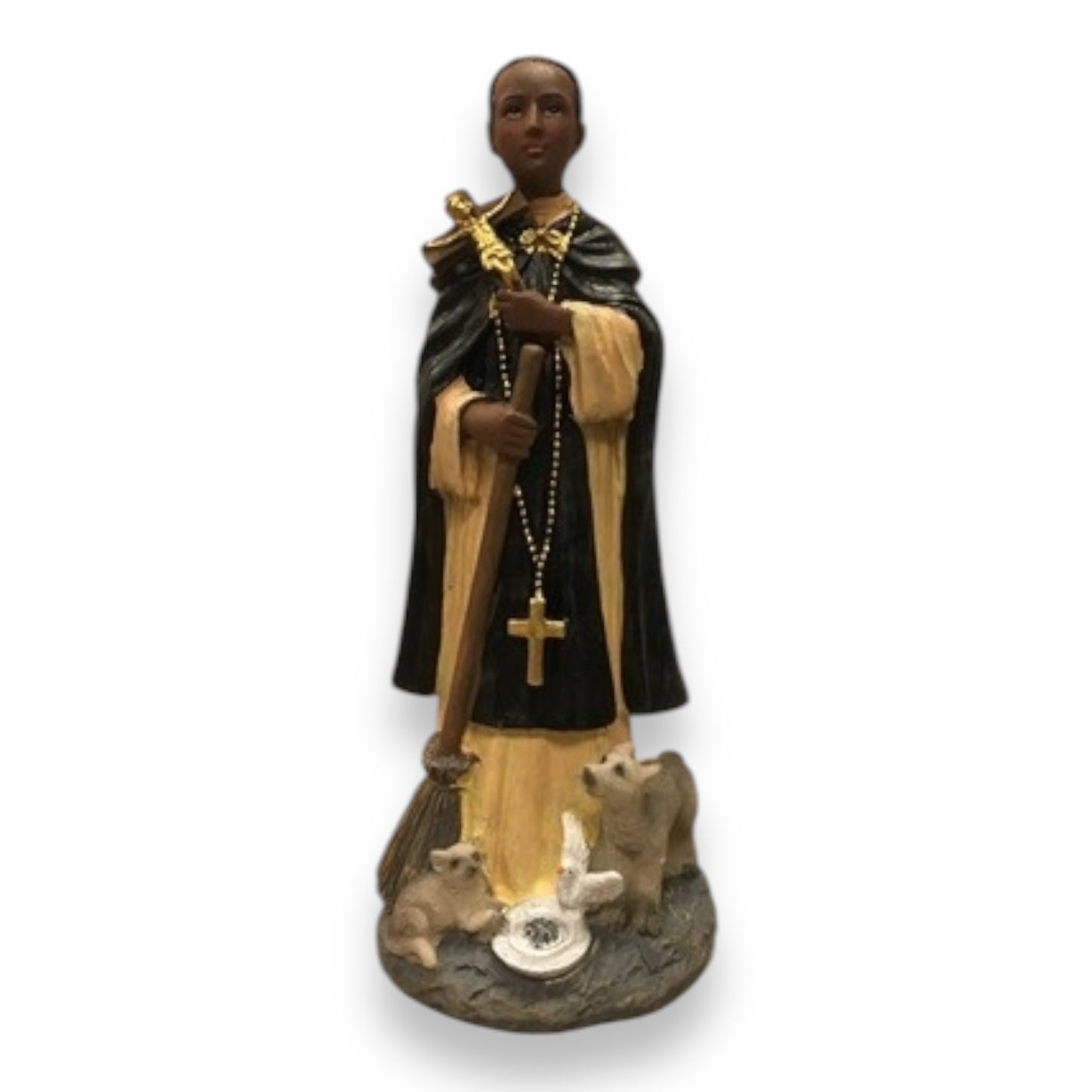 San Martin 5" and 8" Religious Statue Figurine