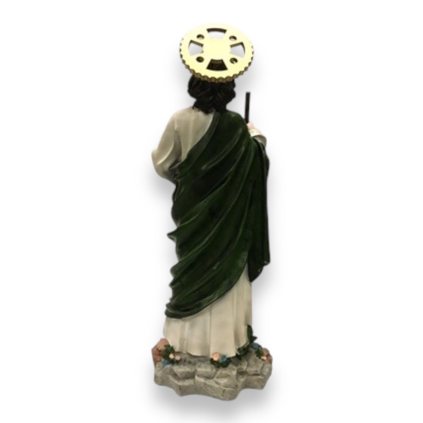 San Judas - Saint Jude Thaddaeus 8" , 12" and 18" Resin Figurine – Religious Statue