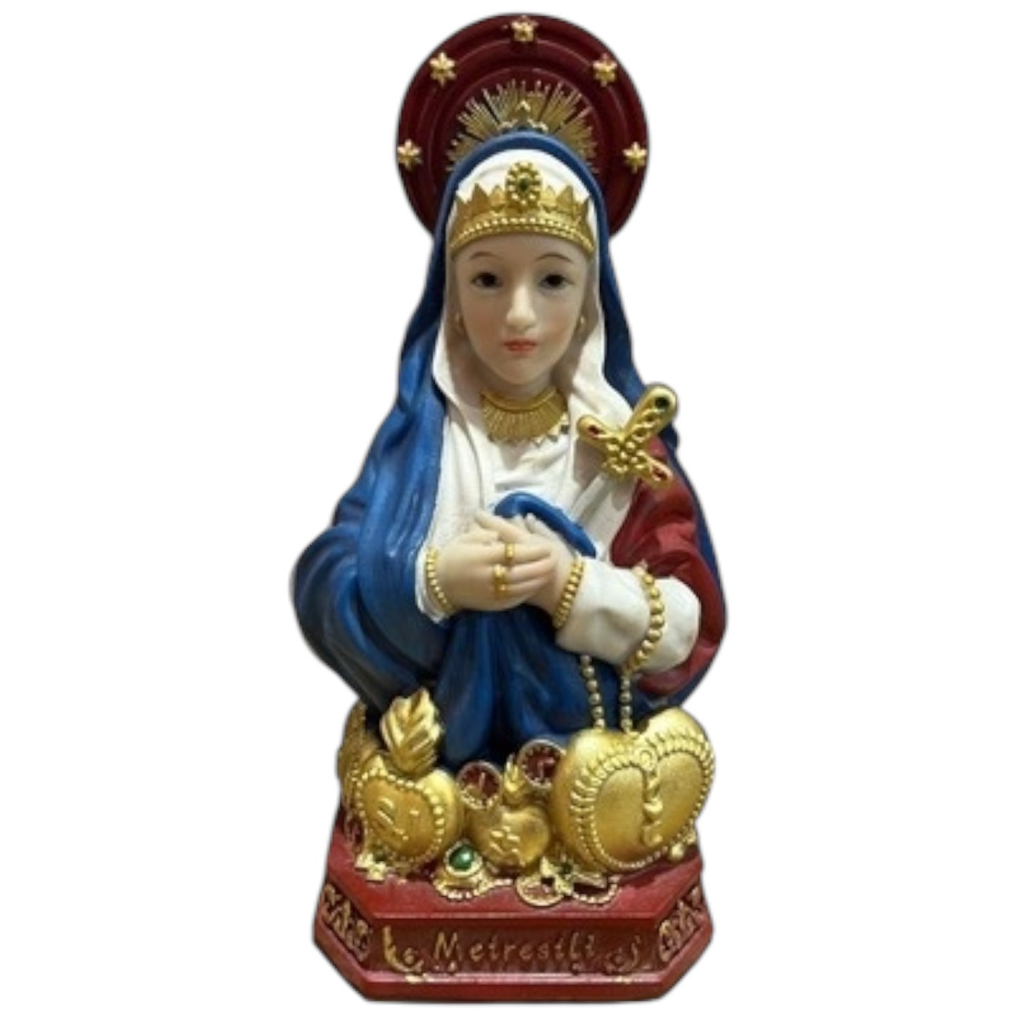 Metresili 5" , 8" and 12'' Voodoo Queen Spiritual Statue - Love & Protection Altar Figurine