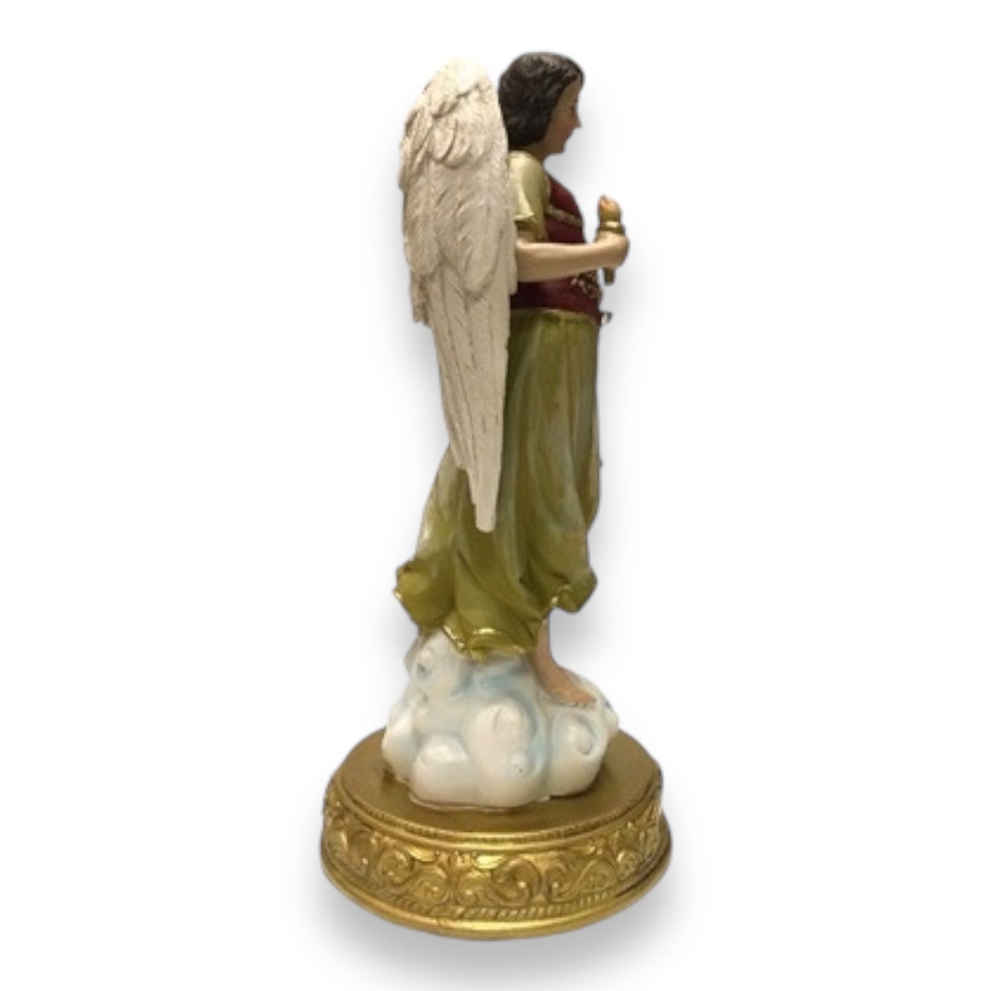 Saint Uriel The Archangel 8" and 12" - Spiritual Angel Religious Statue Figurine