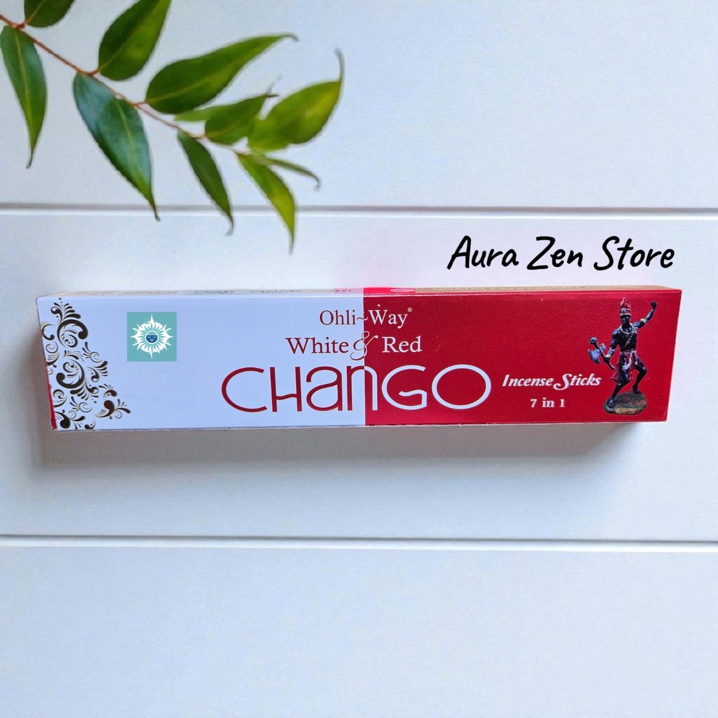 Chango White & Red Incense Sticks by Ohli-Way – 7-in-1 Spiritual Aromatherapy | 70 Sticks for Power, Passion & Energy (Chango)