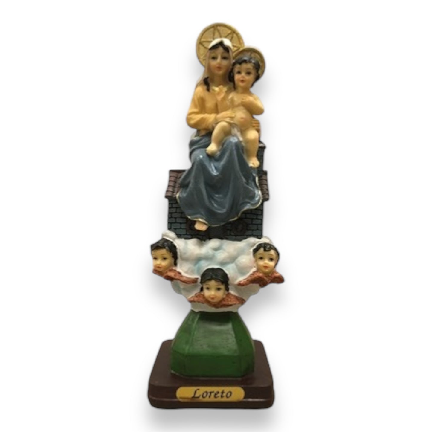 Virgen de Loreto - 8" and 12" - Our Lady of Loreto Religious Statue Figurine