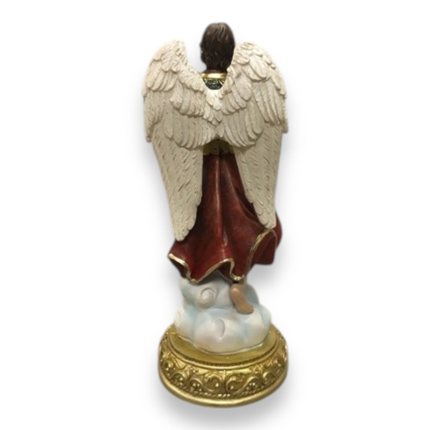 Saint Gabriel Archangel 8" and 12" Resin Figurine – Religious Statue for Home and Altar
