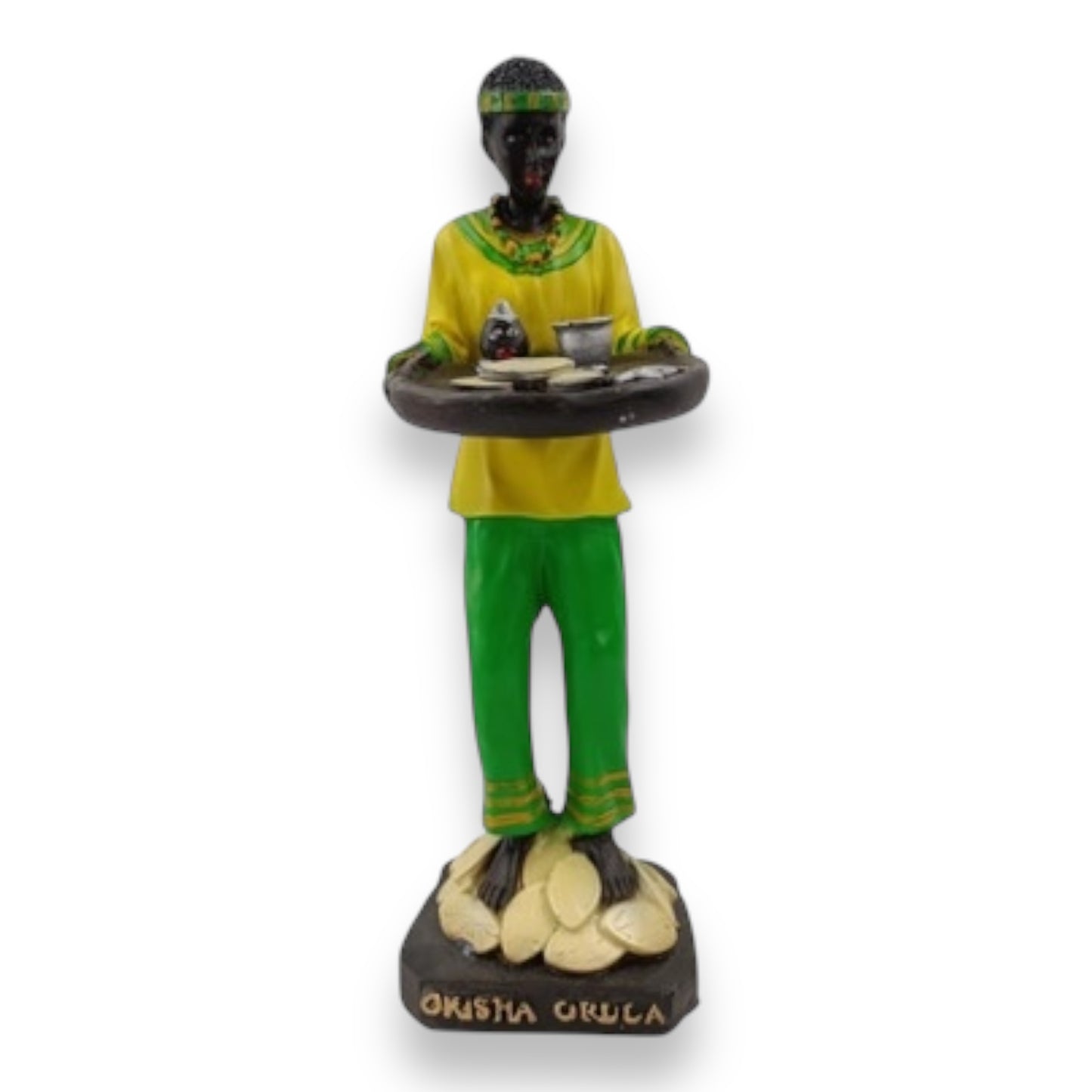 Orisha Orula Statue Figurine - 8" and 12" Spiritual Yoruba Decor Estatua
