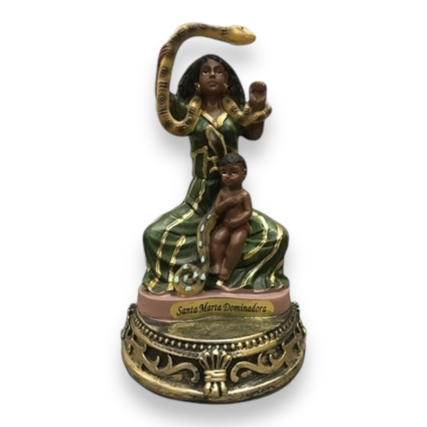 Santa Marta La Dominadora 6" and 8" - Saint Martha Dominator - Religious Statue Figurine