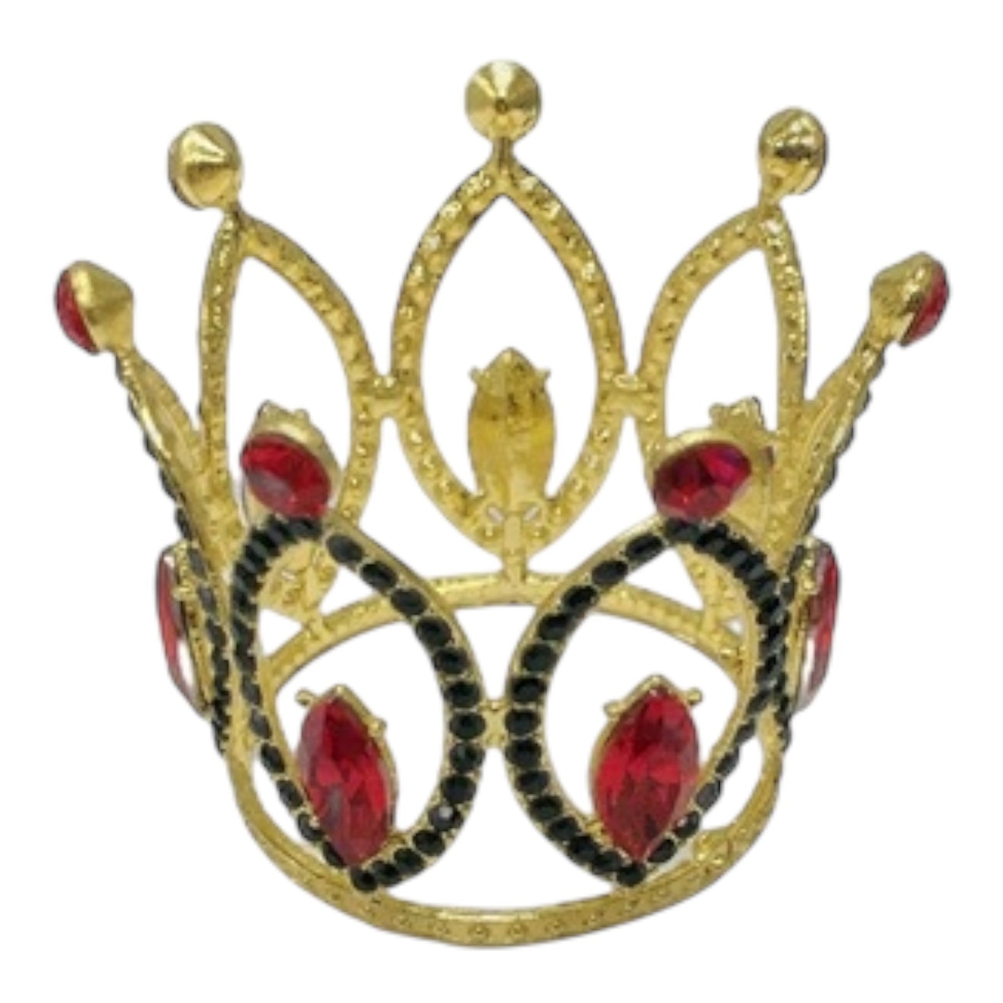 Small Orisha Crown – Oshun, Obatala, or Elegua – 3" Diameter x 2.25" Tall – Santería Altar Crown – Sold Individually