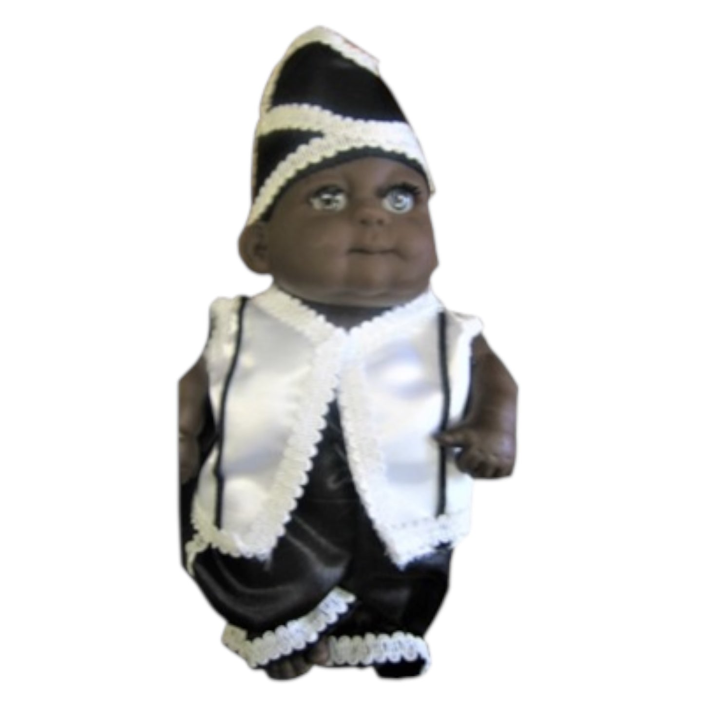 Jimagua Baby Ochosi , Orula , San Lázaro , Ogun and ST.Lazaruz Doll, Spiritual Yoruba Doll Santeria, Ifa, Orishas