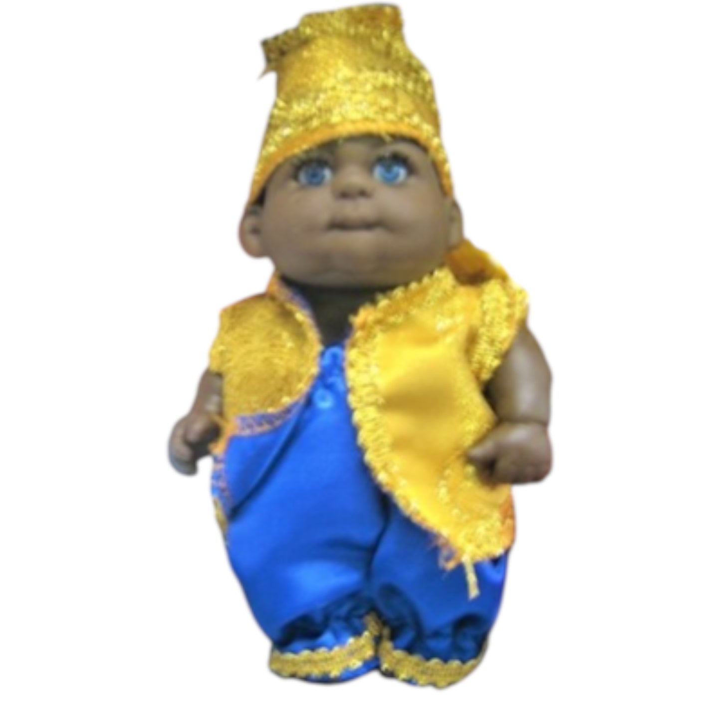 Jimagua Baby Ochosi , Orula , San Lázaro , Ogun and ST.Lazaruz Doll, Spiritual Yoruba Doll Santeria, Ifa, Orishas