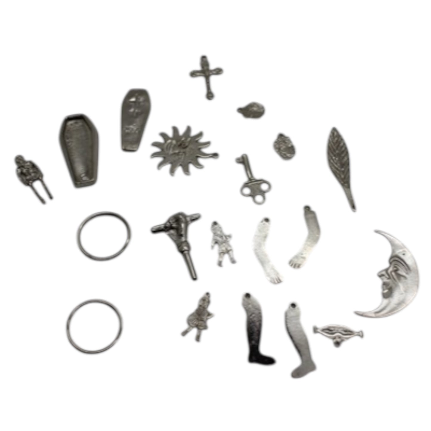 Oduduwa Small Tools – Spiritual Set for Rituals, with Coffin Box and Divine Symbols, Oddua
