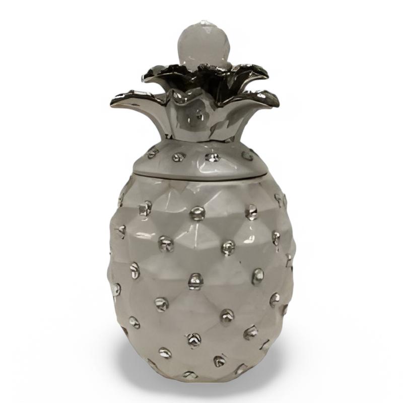 Porcelain Tureen - Sopera 4 Estilos Santeria Ifa, Santos, Ochun, Obatala, Yemaya Religious Decor Pineapple