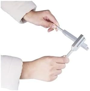 Healing Tuning Fork with Mallet - 128Hz, 432Hz, or 528Hz - Meditation, Stress Relief, Chakra & Energ