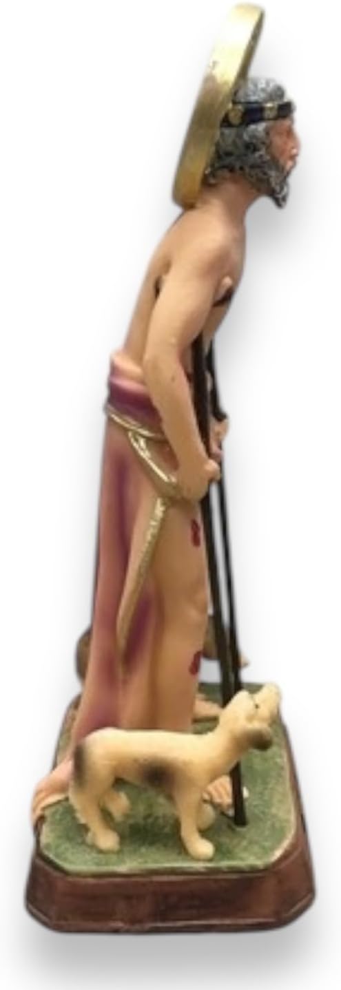 San Lazaro 6" Estatua Babaluaye Statue St Patron of Healing & Protection - Religious Figurine