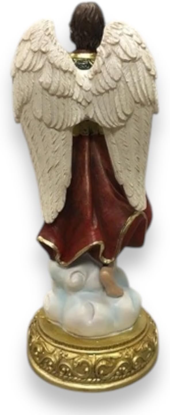 Saint Gabriel Archangel 12" Resin Figurine – Religious Statue for Home and Altar