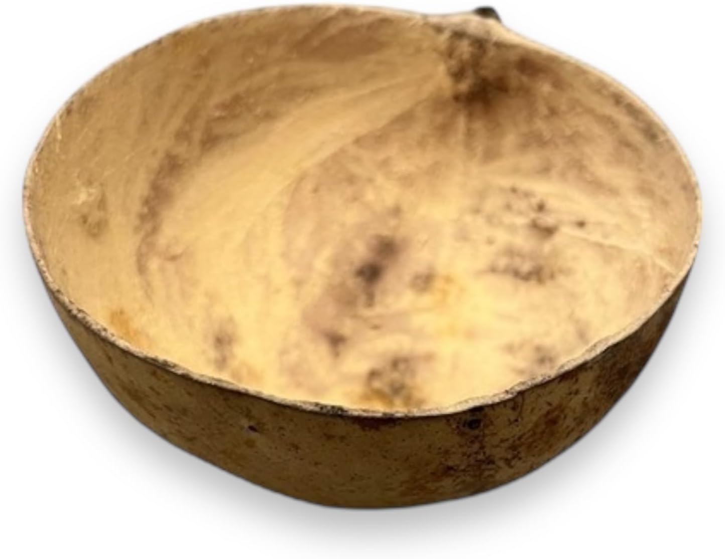 Set of 2 Natural Jicaras Bowl Calabash - Essential for Santería Rituals and Spiritual Practices