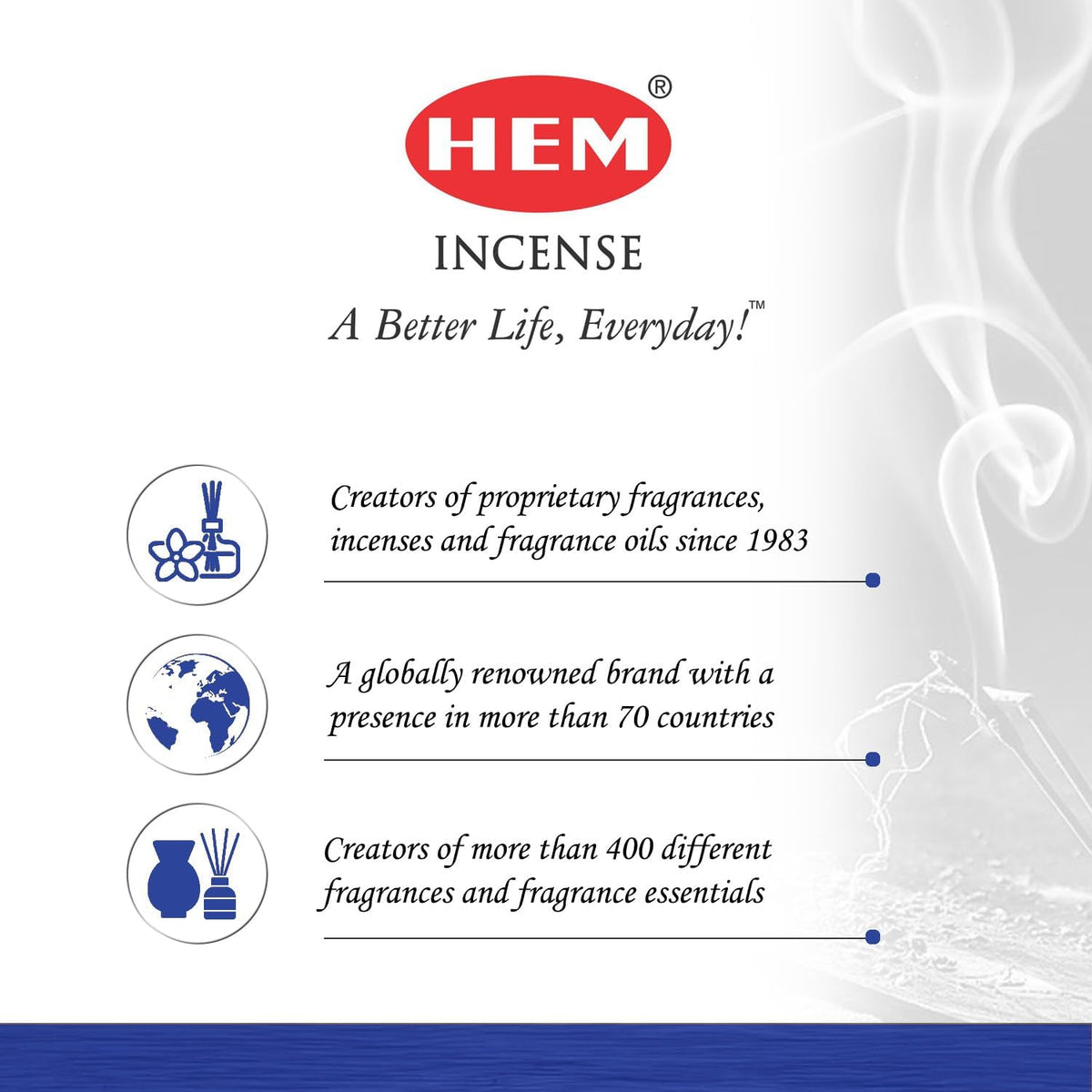 HEM Myrrh Incense Sticks - Pack of 6 - 120 count - 301g 20 Count (Pack of 6)