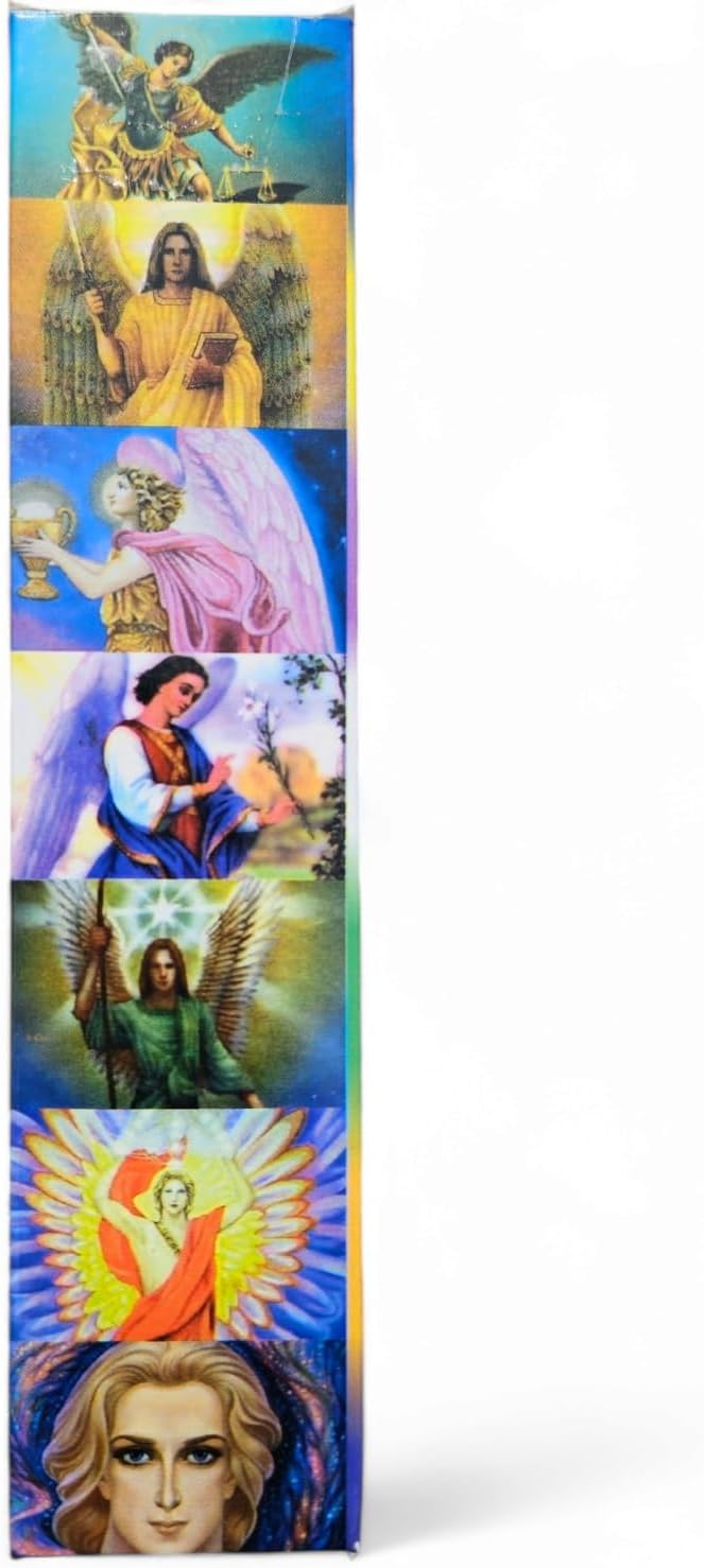 7 Archangels Candle – Multi-Color Spiritual Candle for Protection, Guidance, and Energy Alignment