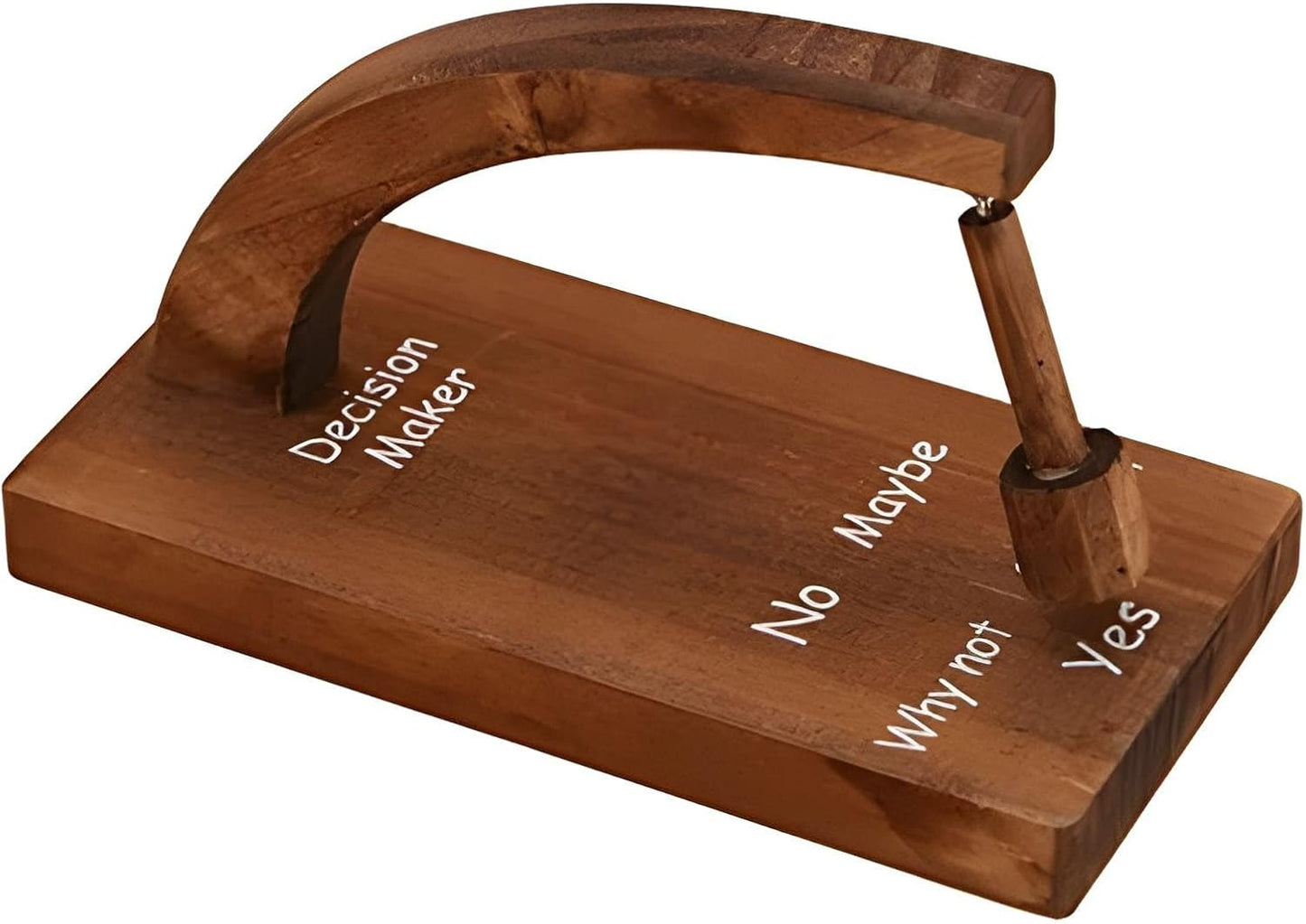 Decision Maker Creative Magnetic Decision Maker Swing - The Pendulum Find Answers to Questions Perfect Prop for Handmade Wooden