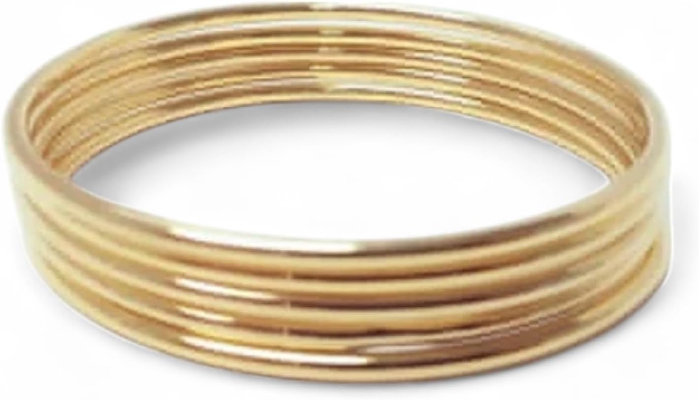 Gold Filled Set of 5 Bangles, Gold Filled Bangle Set, Bangles, Stacking Pulseras, Pulsos Set, Gold Bracelets