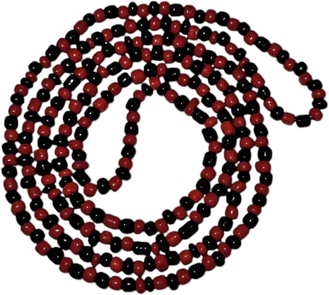 Santeria Beaded Necklaces – Handmade Orula Traditional Orisha Elekes Colors Protection Jewelry for Spiritual Rituals and Devotion