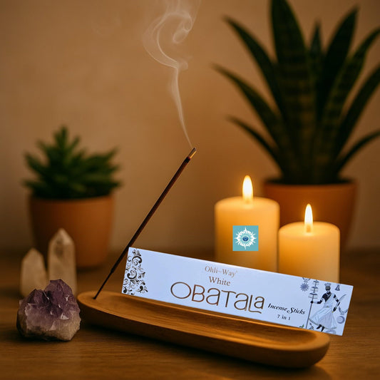 Obatala White Incense Sticks by Ohli-Way – 7-in-1 Spiritual