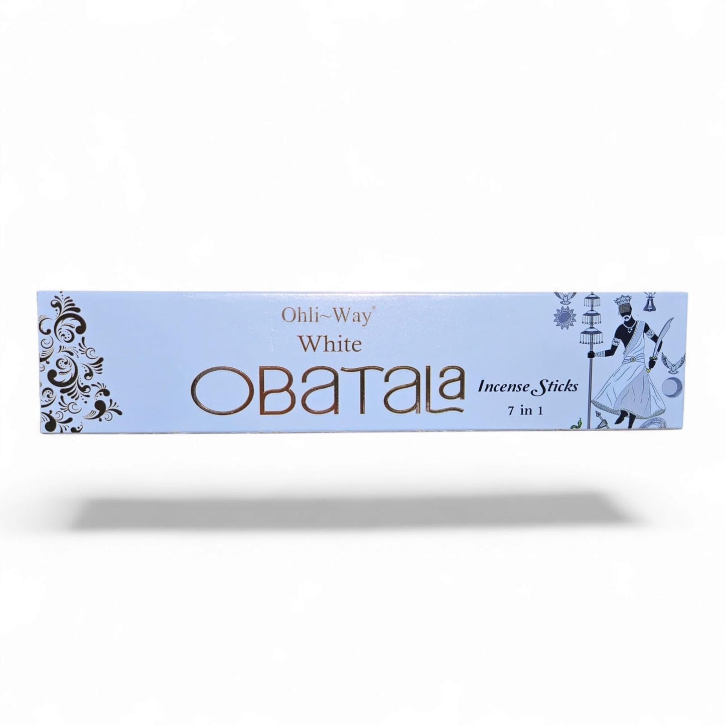 Obatala White Incense Sticks by Ohli-Way – 7-in-1 Spiritual