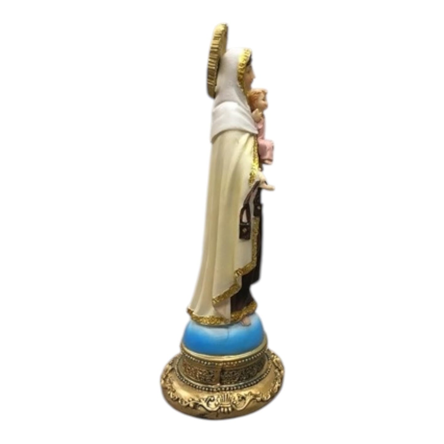 Virgen del Carmen  –  12" Our Lady of Carmen Statue