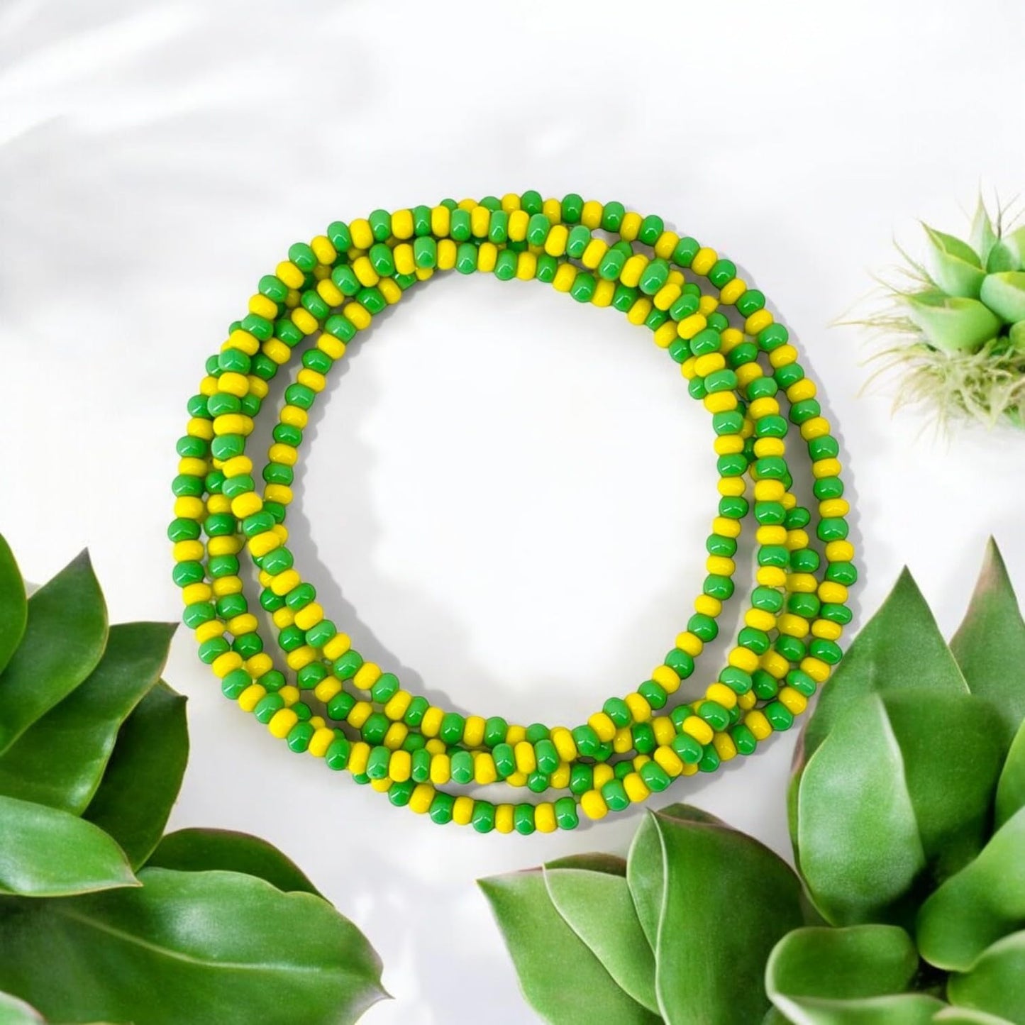 Elegua 6 Collares Santeria, Orula, Chango, Oshun, Yemaya