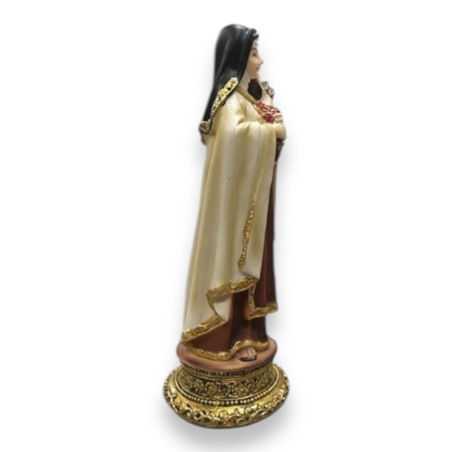 Santa Theresa  –  8" Saint Theresa Religious Statue Figurine