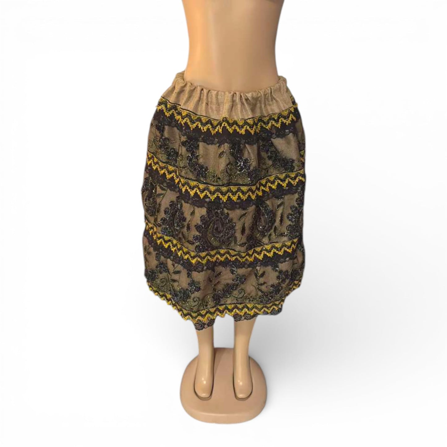 Babalu Aye – San Lazaro Alua Skirt – Traditional Santeria