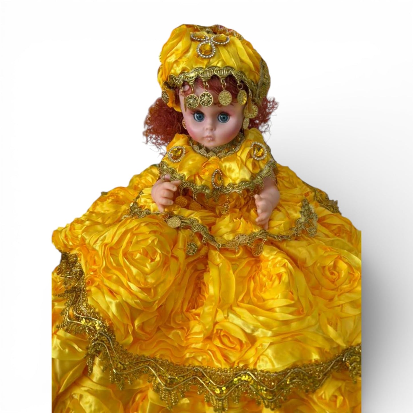 Oshun Jitana Spiritual Doll Yellow Dress – Muneca