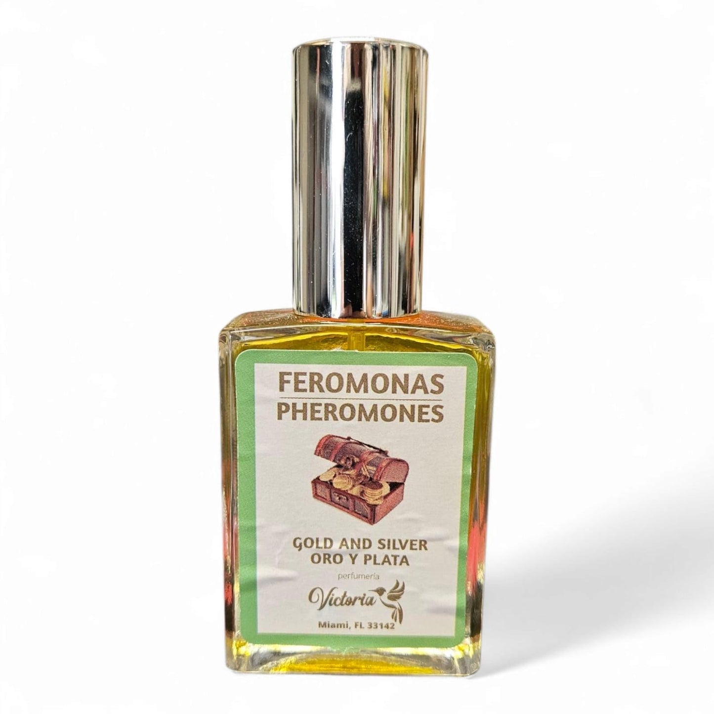 Pheromone Perfume Gold and Silver  –  Feromonas Oro y Plata